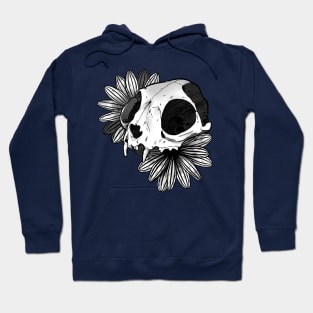 flower skull Hoodie